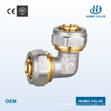 Multi Size Elbow Channel Brass Fitting